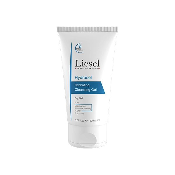Liesel Hydrasel Cleansing Gel-Medicalnabz.com ژل شستشوی صورت مناسب پوست های خشک لایسل