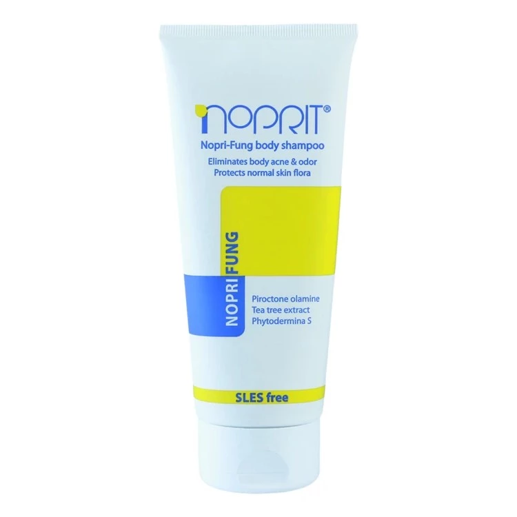 Noprit Fung Body Shampoo-Medicalnabz.com شامپو بدن ضد آکنه و بوی بدن نوپریت فانگ