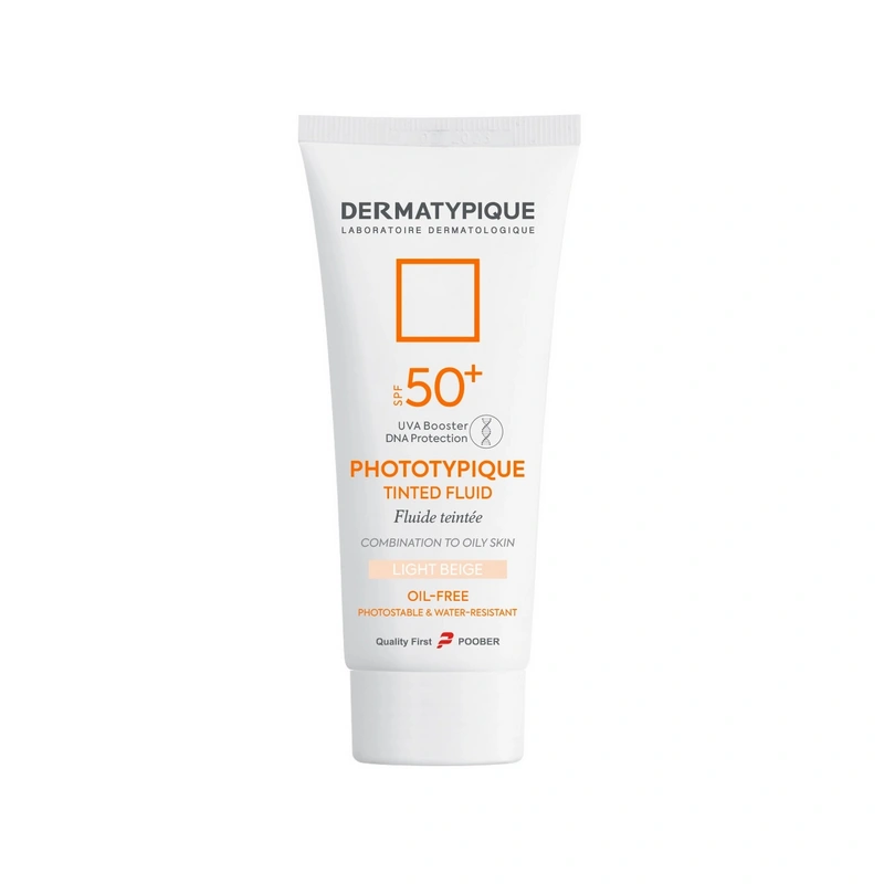 DERMATYPIQUE PHOTOTYPIQUE OILY SKIN LIGHT MEDICALNABZ کرم ضد آفتاب پوست چرب بژ روشن فوتوتیپیک درماتیپیک