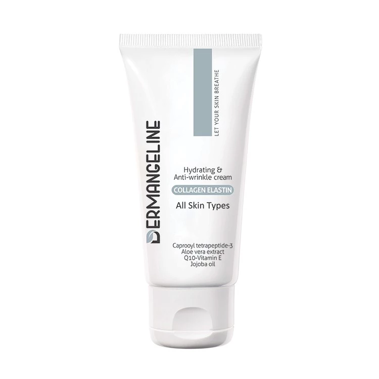 Dermangeline Collagen Elastin Cream-Medicalnabz.com کرم آبرسان و ضد چروک درم انجلین