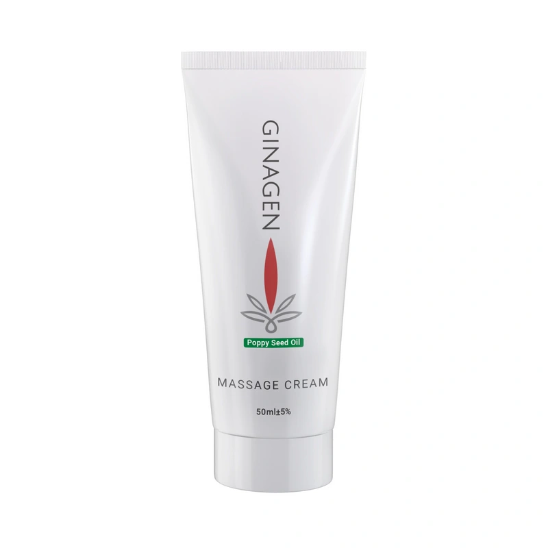 ginagen massage cream medicalnabz کرم ماساژ روغن دانه خشخاش ژیناژن