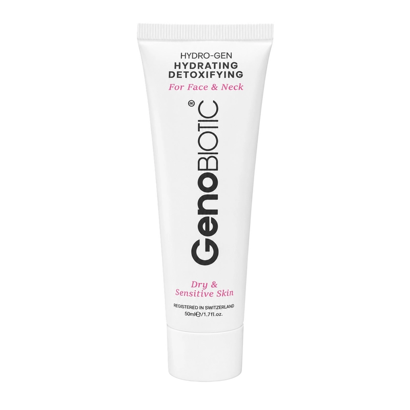 geno biotic hydro gen dry skin medicalnabz کرم رطوبت رسان و دتوکسیفای کننده پوست خشک و حساس ژنوبایوتیک