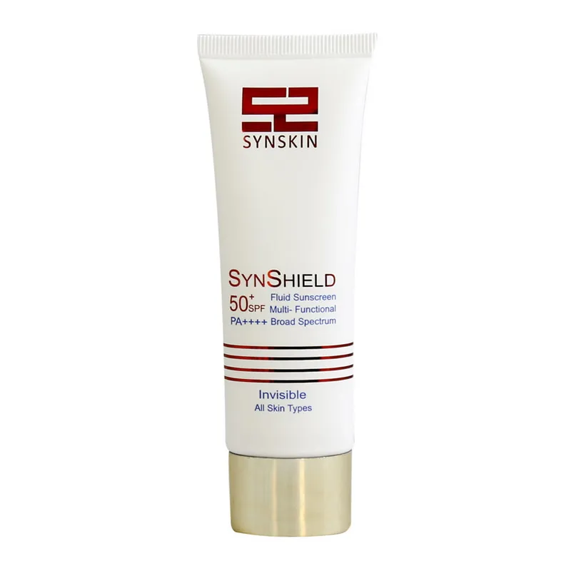 synskin synaqua sll skin medicalnabz کرم ضد آفتاب فلوئید انواع پوست ساین اسکین